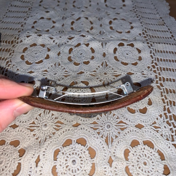 Genuine Leather Western Style Hair Barette-NEW! - Picture 14 of 16